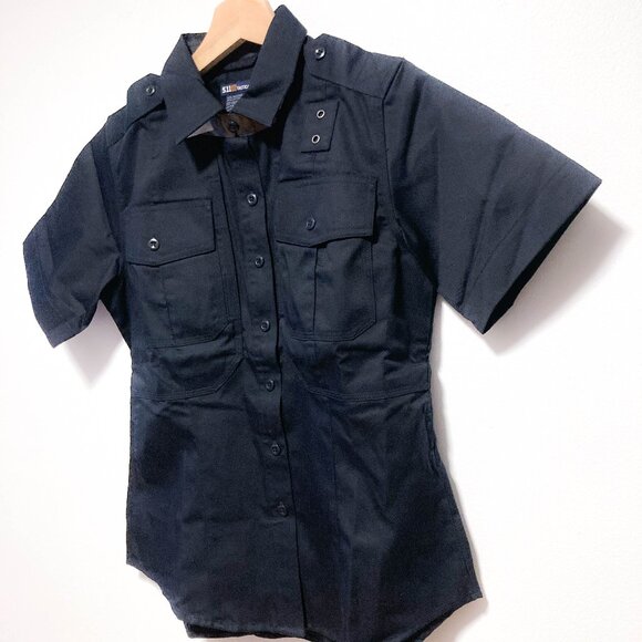 Women’s Taclite Class B Short Sleeve Shirt XS Midnight Navy - Picture 11 of 11